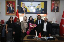Akçakale Tatlıca Mahallesi Muhtarı Çağla Bor’dan Halil Aslan’a Ziyaret